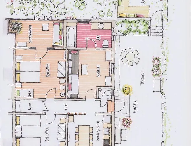 Im Fachwerkhof 'haus In Bewegung' アパート